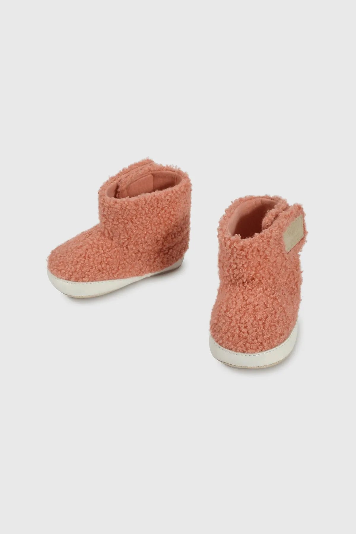 Bota Bebé Niña Chiporro con Velcro Rosada