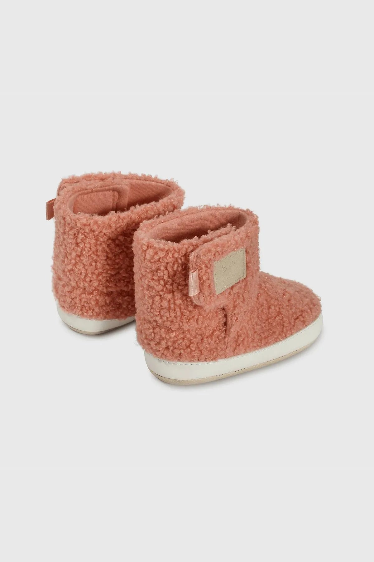 Bota Bebé Niña Chiporro con Velcro Rosada