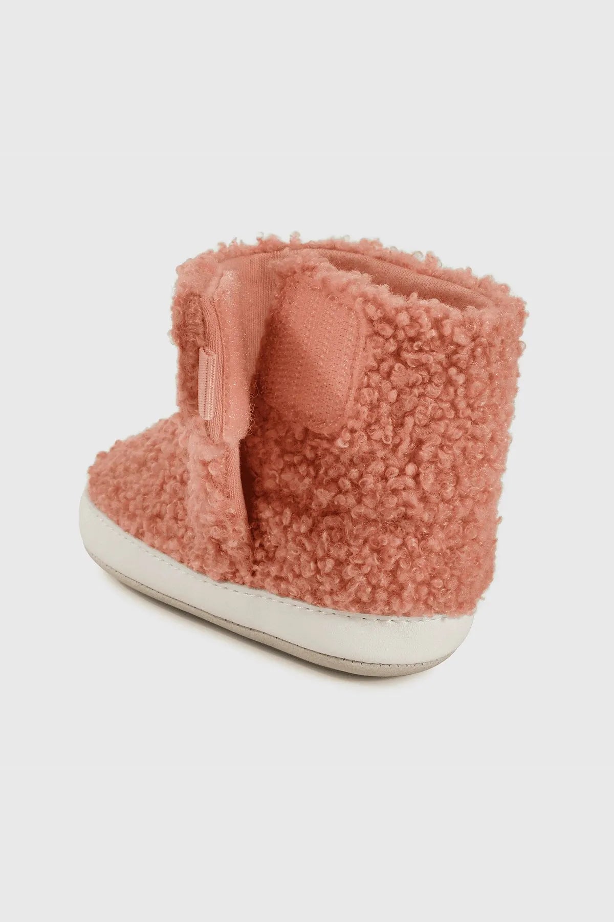 Bota Bebé Niña Chiporro con Velcro Rosada