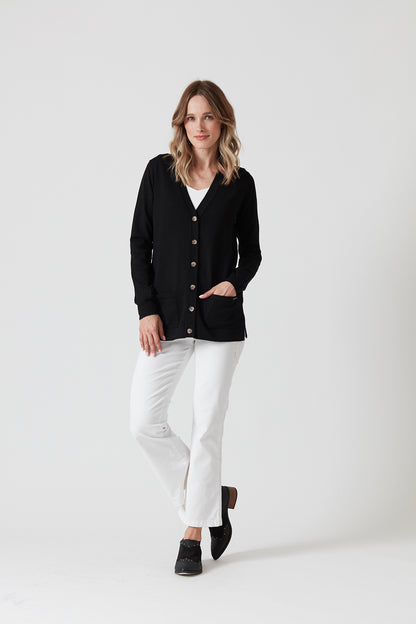 Cardigan Mujer Negro