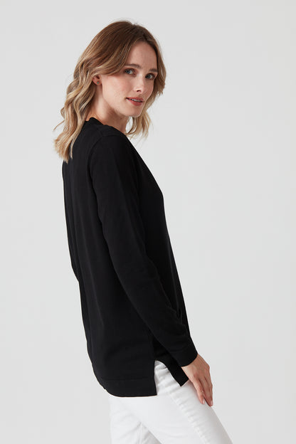 Cardigan Mujer Negro