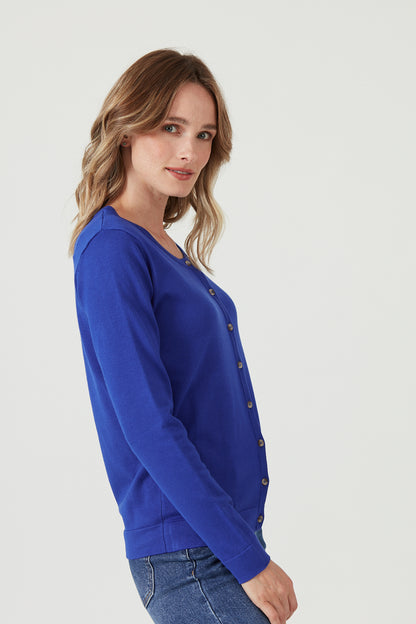 Cardigan Mujer Azulino