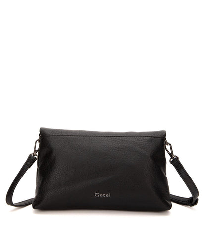 Cartera Bandolera Estrellada Grande Negro