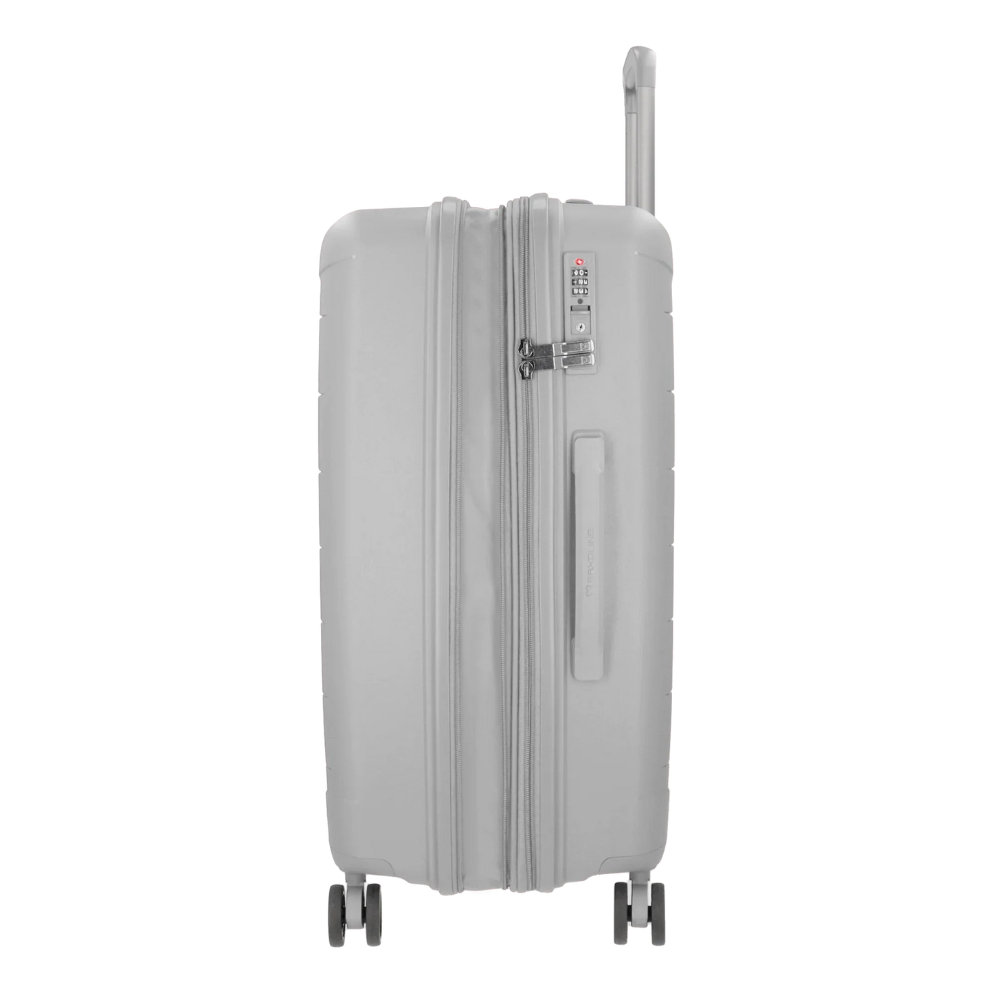 Maleta Grande Moonstone Impact Pro Plateada