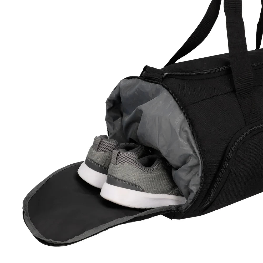 Mochila + Bolso + Estuche + Lonchera Megapack Niño Negro-Rojo