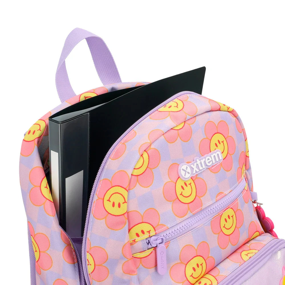 Mochila Escolar Niña Bolt Lila