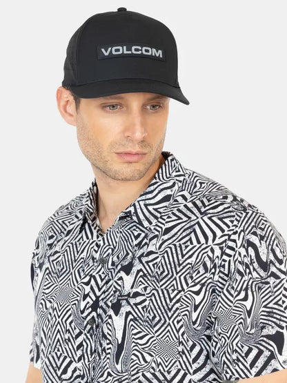 Camisa Hombre Meltdown Blanco/Negro