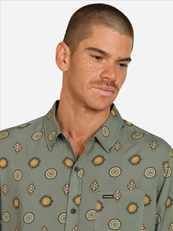 Camisa  Hombre Alloyed Stoney Verde