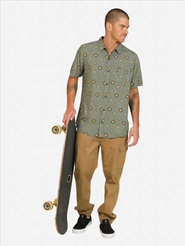 Camisa  Hombre Alloyed Stoney Verde