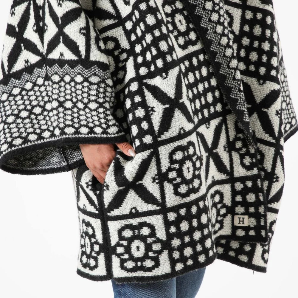 Poncho Mujer Alicia Blanco