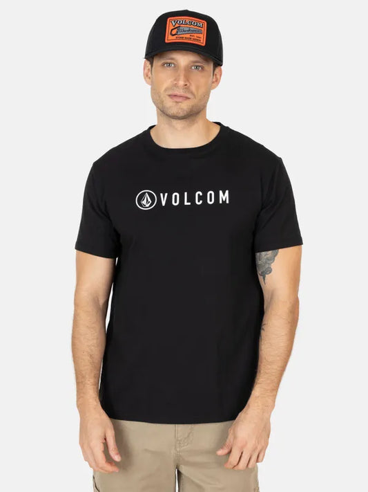 Polera Hombre Header Negro