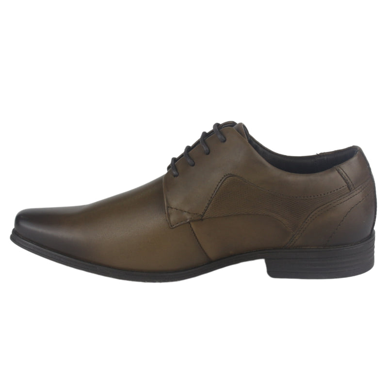 Zapato Hombre con Cordon 6067  Café Tabaco