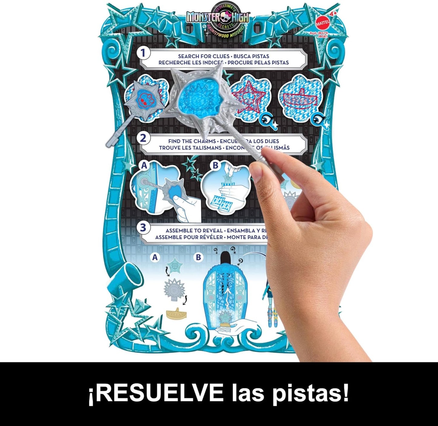 Muñeca Monster High Skulltimate Secrets Hauntlywood Mysteries Frankie