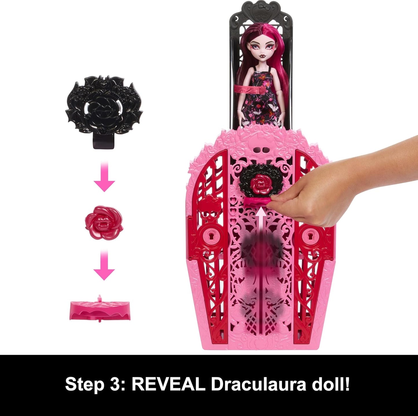 Muñeca Monster High Skulltimate Secrets Jardín Misterioso Draculaura