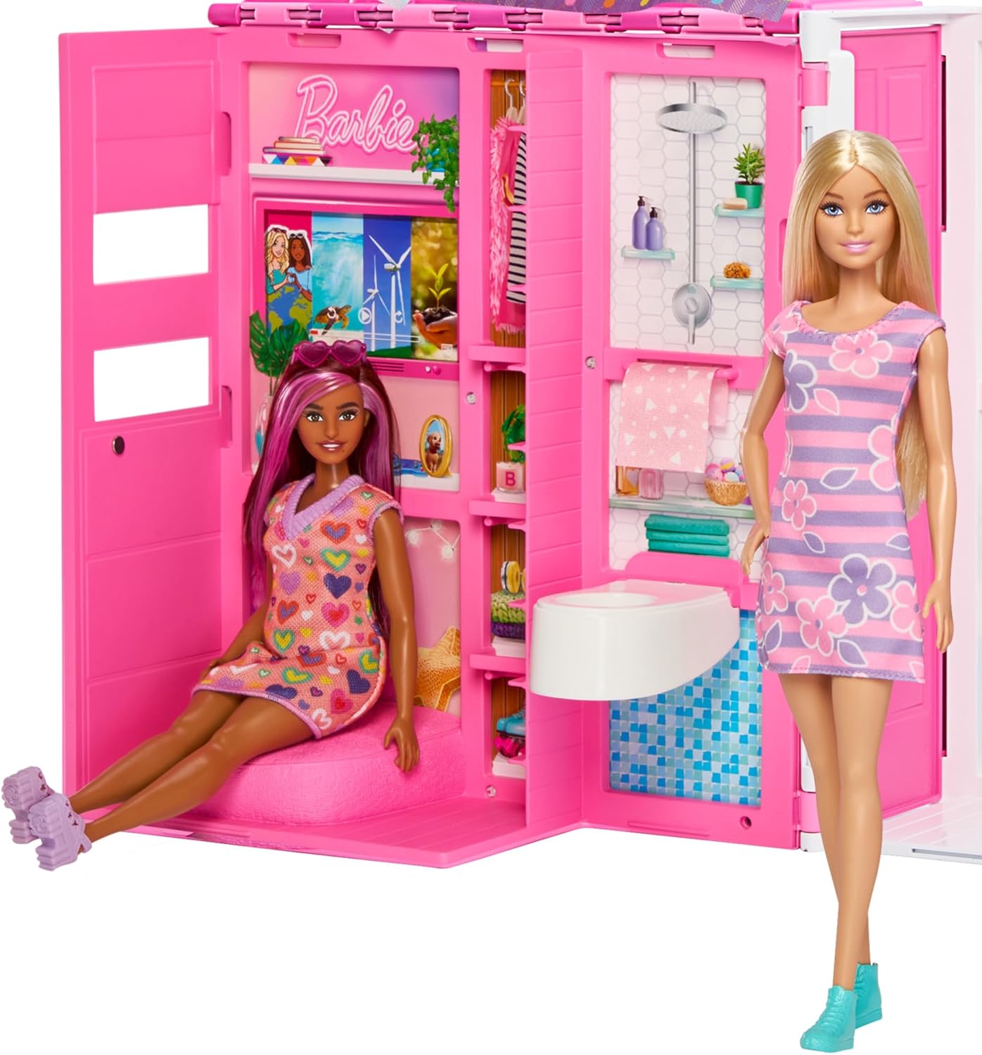 Casa Glam Barbie con Muñeca