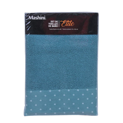 Set Toallas Elite 70x140 / 40x80cm Calipso