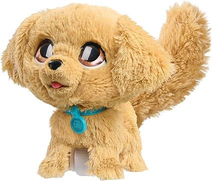 Peluche Interactivo Golden Retriever Que Habla y Camina 20,3 cm