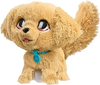 Peluche Interactivo Golden Retriever Que Habla y Camina 20,3 cm