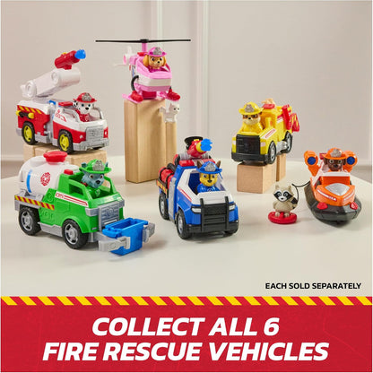 Vehículo De Camión De Bomberos Fire Rescue Marshalls