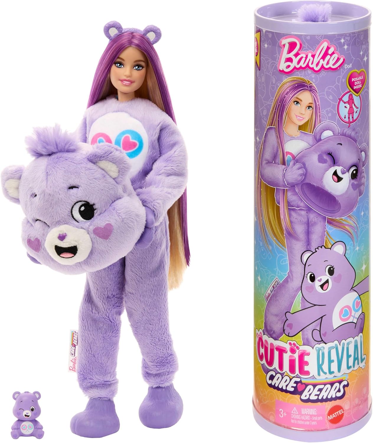 muñeca-barbie-con-peluche-como-disfraz-de-oso