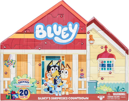 Calendario de cuenta regresiva sorpresa de Bluey
