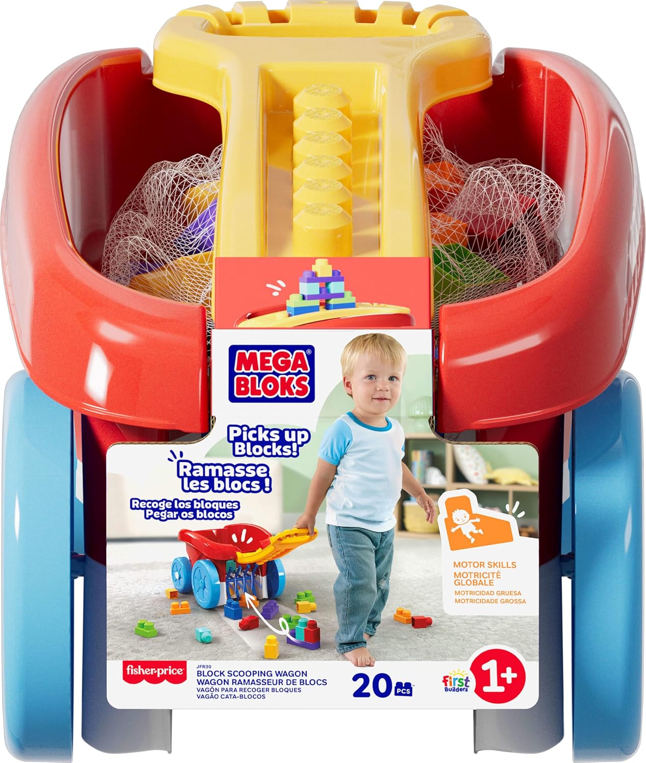 Set de Construcción Mega Bloks Vagón de Carga