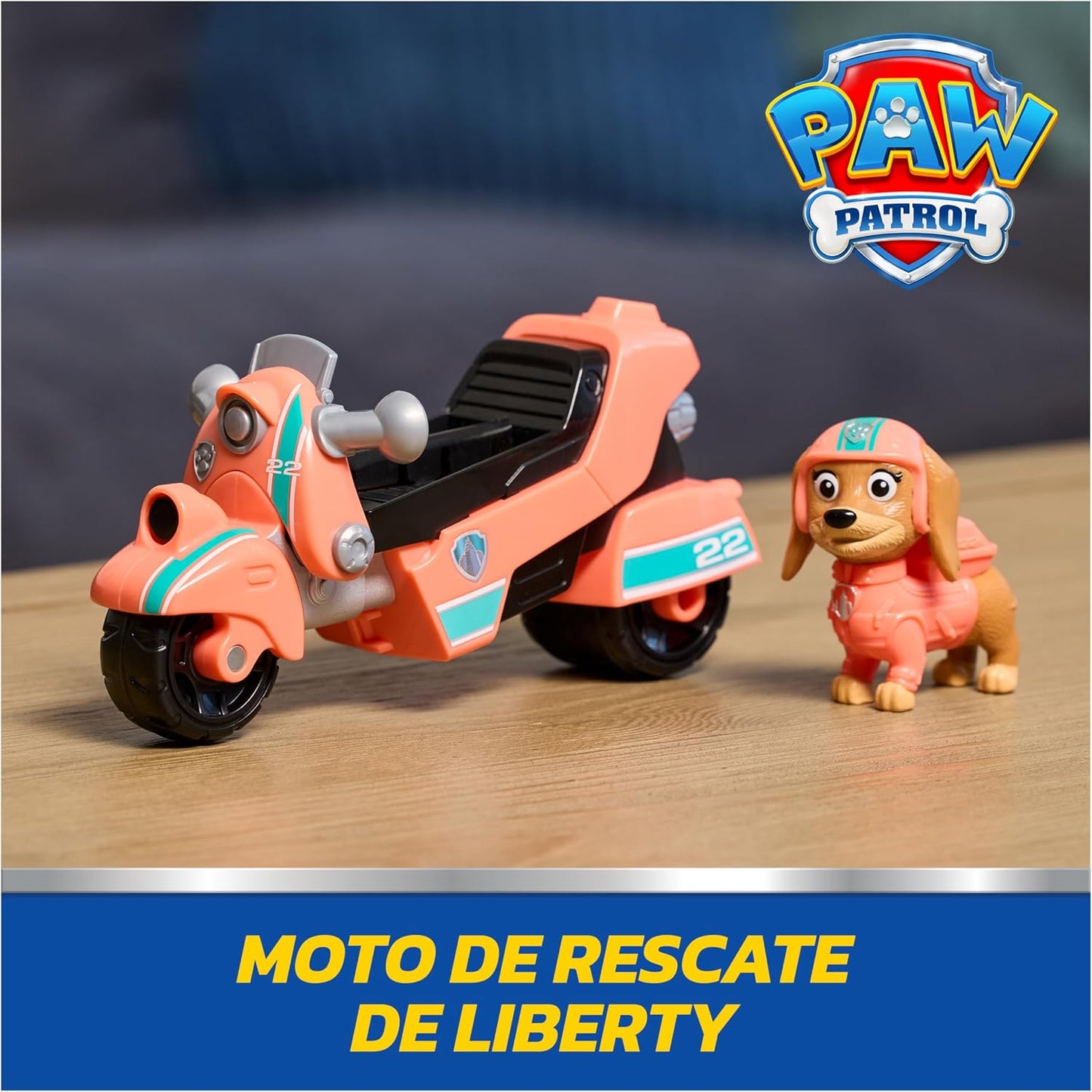 Moto de Rescate Liberty Paw Patrol