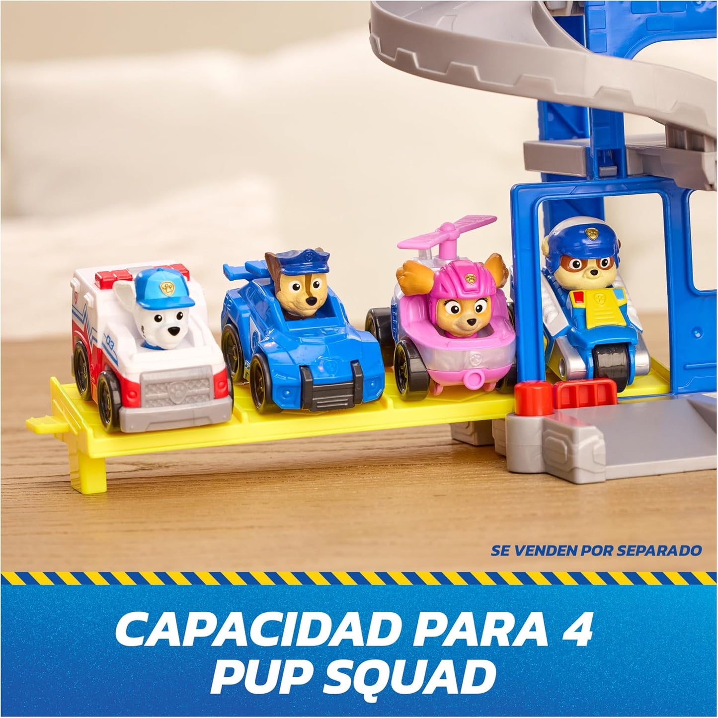 Base de Rescate con Lanzador y Ascensor