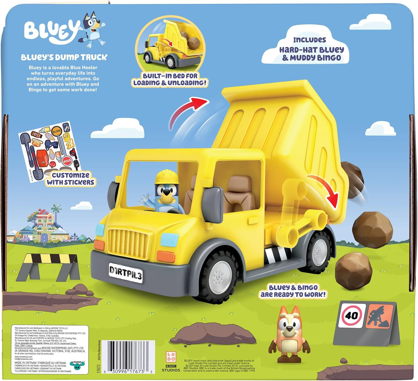 camión Bluey´s Dump Truck
