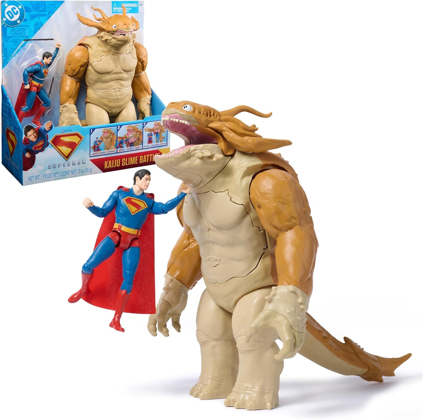 Figura de acción Superman vs Kaiju Slime