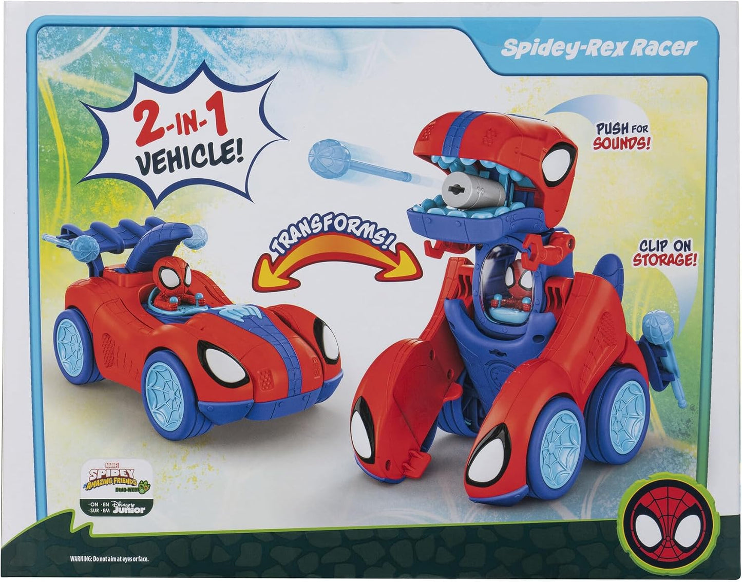 Vehículo  Spidey Rex Racer