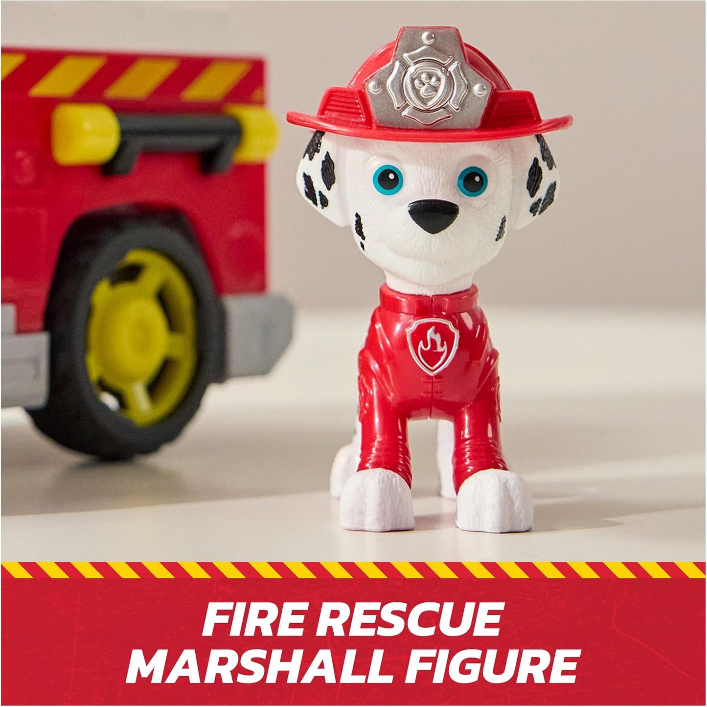 Vehículo De Camión De Bomberos Fire Rescue Marshalls