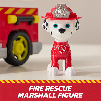 Vehículo De Camión De Bomberos Fire Rescue Marshalls