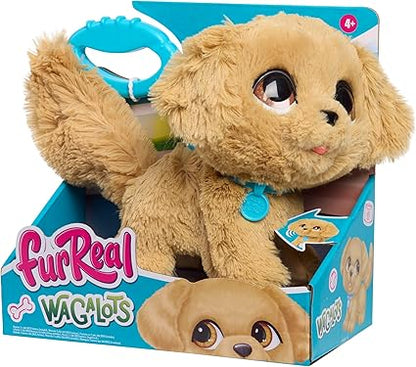 Peluche Interactivo Golden Retriever Que Habla y Camina 20,3 cm