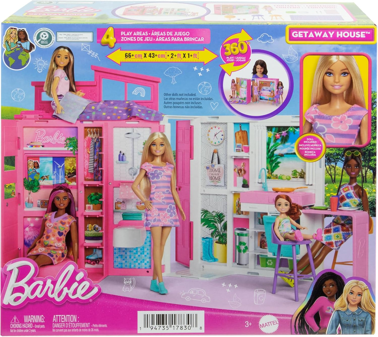 Casa Glam Barbie con Muñeca