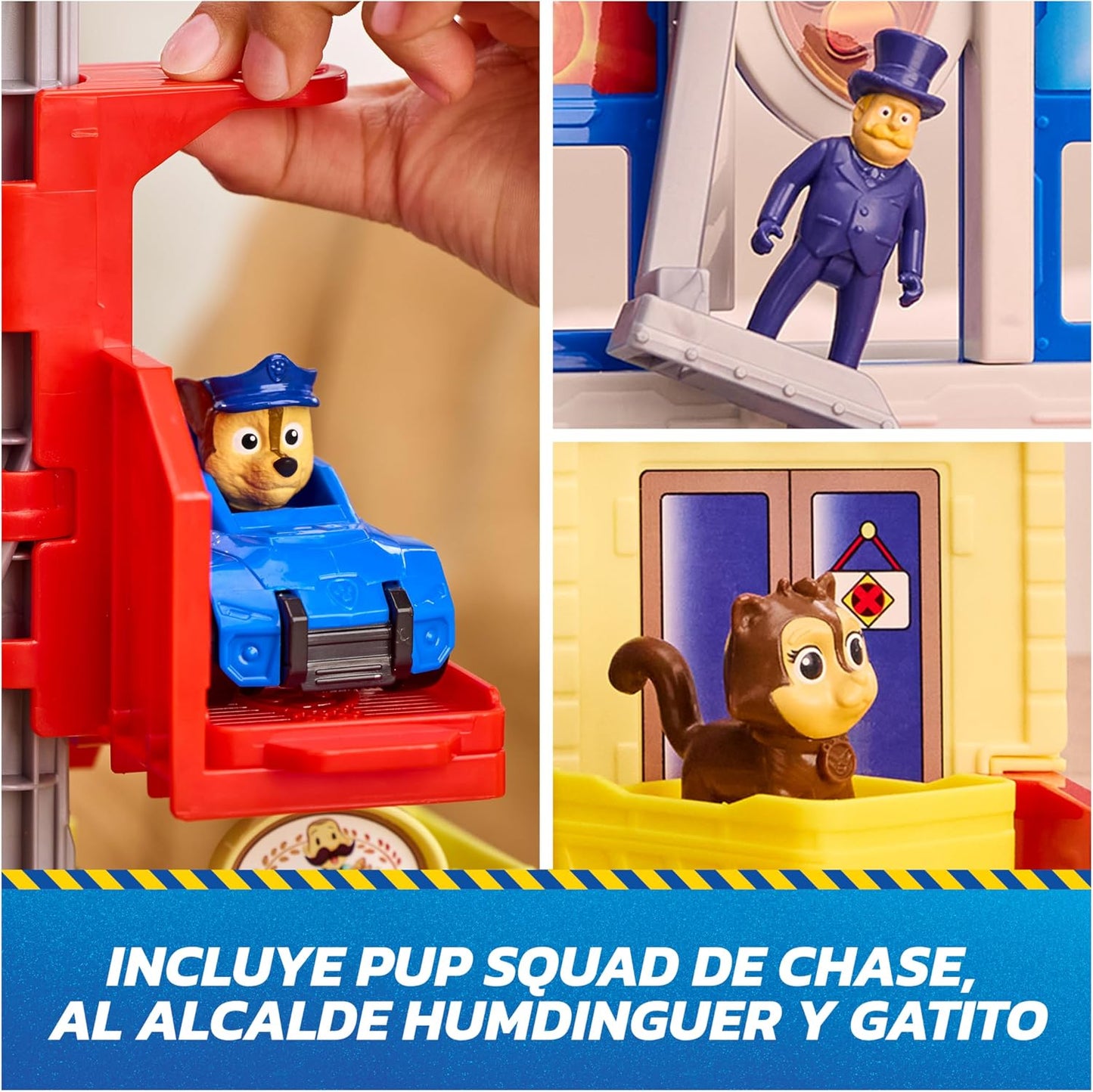 Base de Rescate con Lanzador y Ascensor