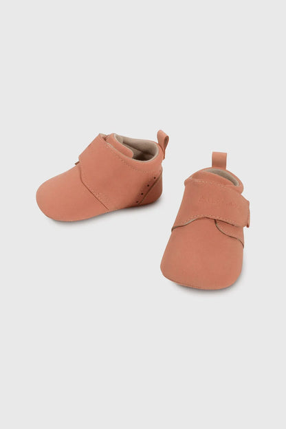Zapato Bebé con Velcro Rosado