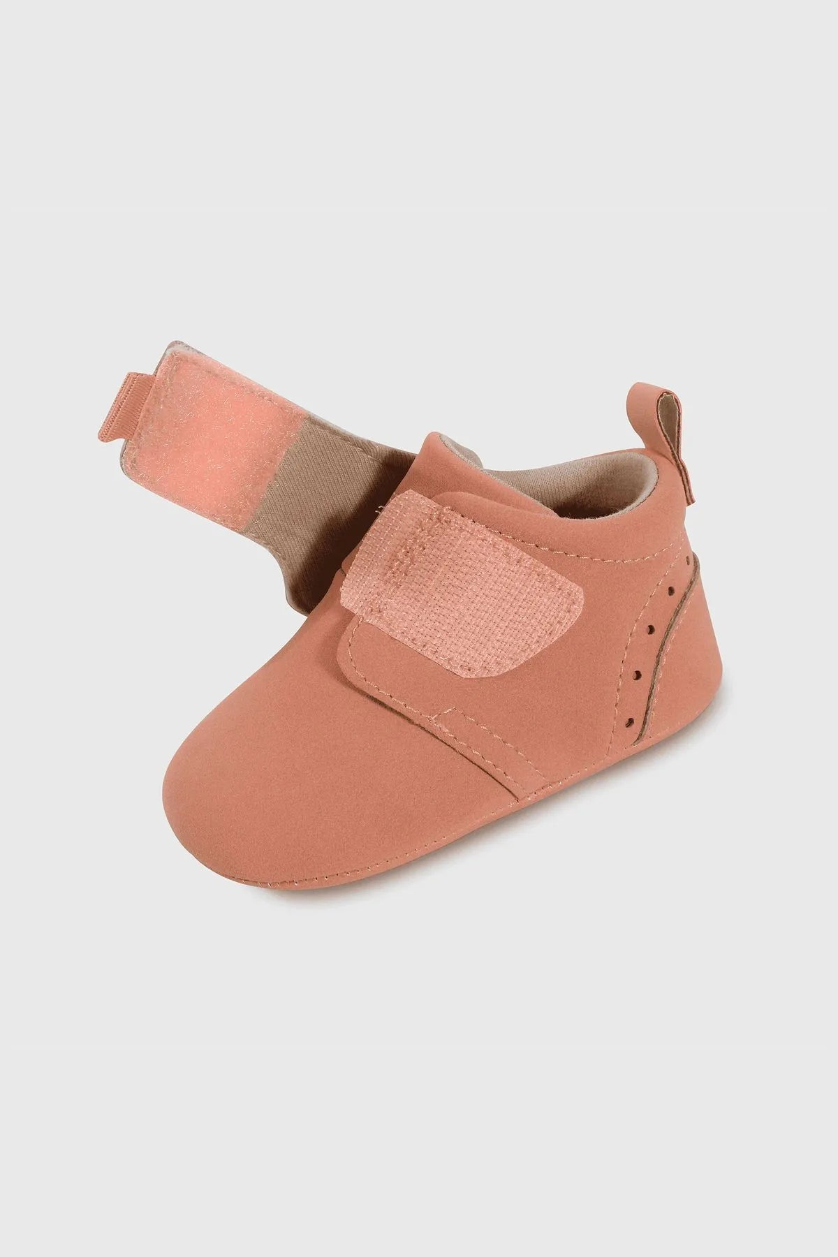Zapato Bebé con Velcro Rosado