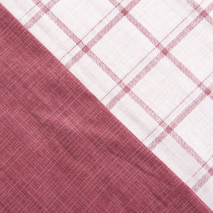 Sábana 1 Plaza 144 Hilos Estampado Tartán