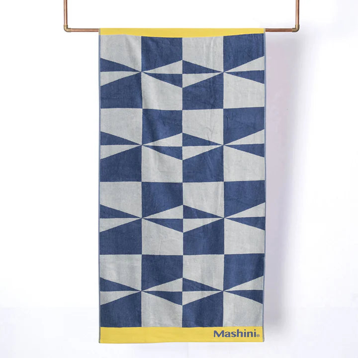 Toalla Playa Jacquard Algodón 75x150 cm Geometric