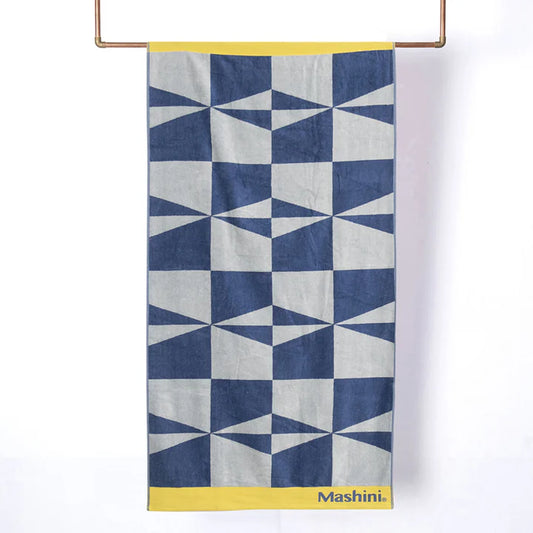 Toalla Playa Jacquard Algodón 75x150 cm Geometric