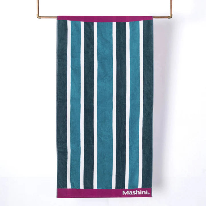 Toalla Playa Jacquard Algodón 75x150 cm Turqoise