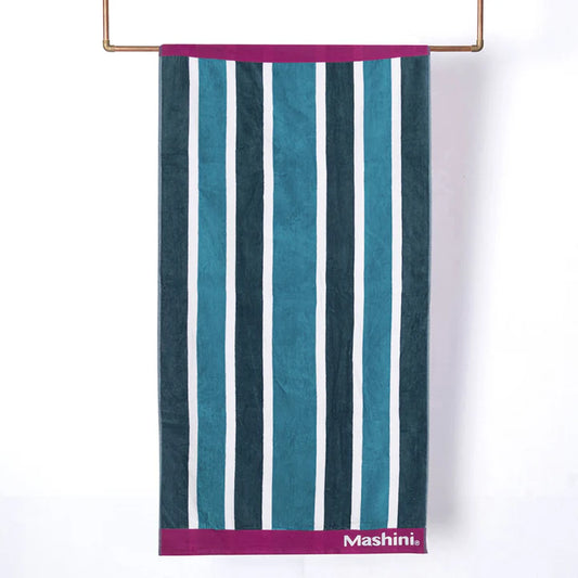 Toalla Playa Jacquard Algodón 75x150 cm Turqoise