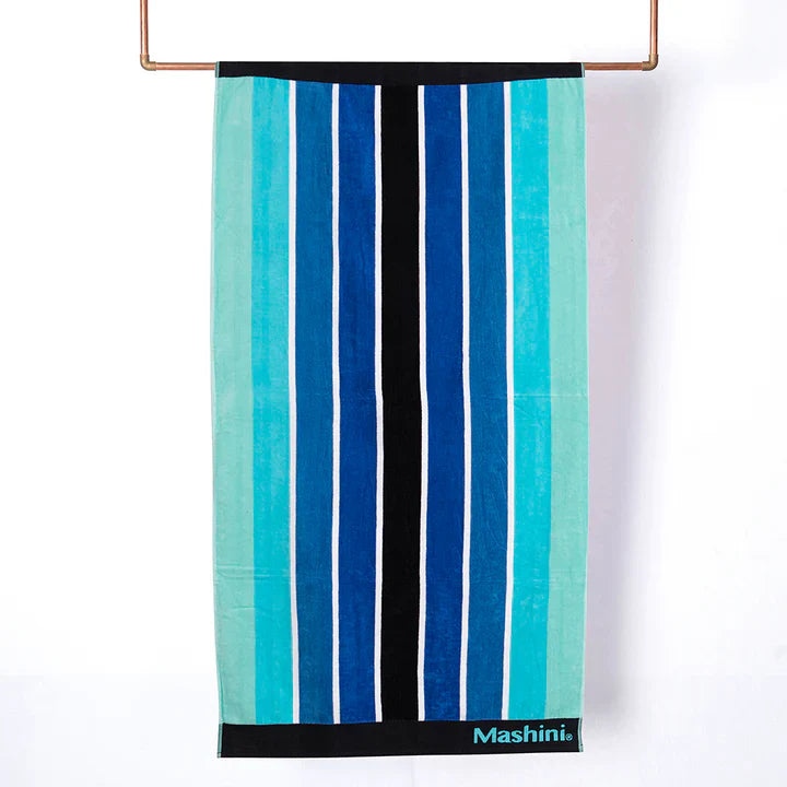 toalla-playa-jacquard-algodón-80x160-cm-blue-lines