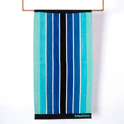 toalla-playa-jacquard-algodón-80x160-cm-blue-lines