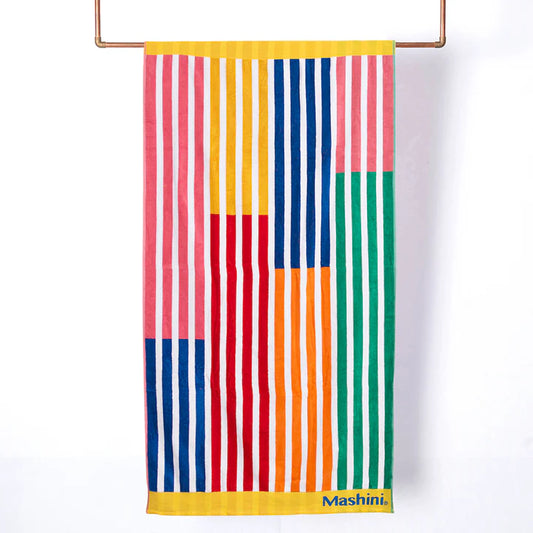 Toalla Playa Jacquard Algodón 80x160 cm Happy-colors