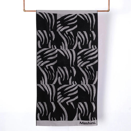 Toalla Playa Jacquard Algodón 80x160 cm Stone