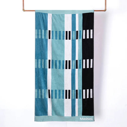 Toalla Playa Jacquard Algodón 100x180 cm Piano