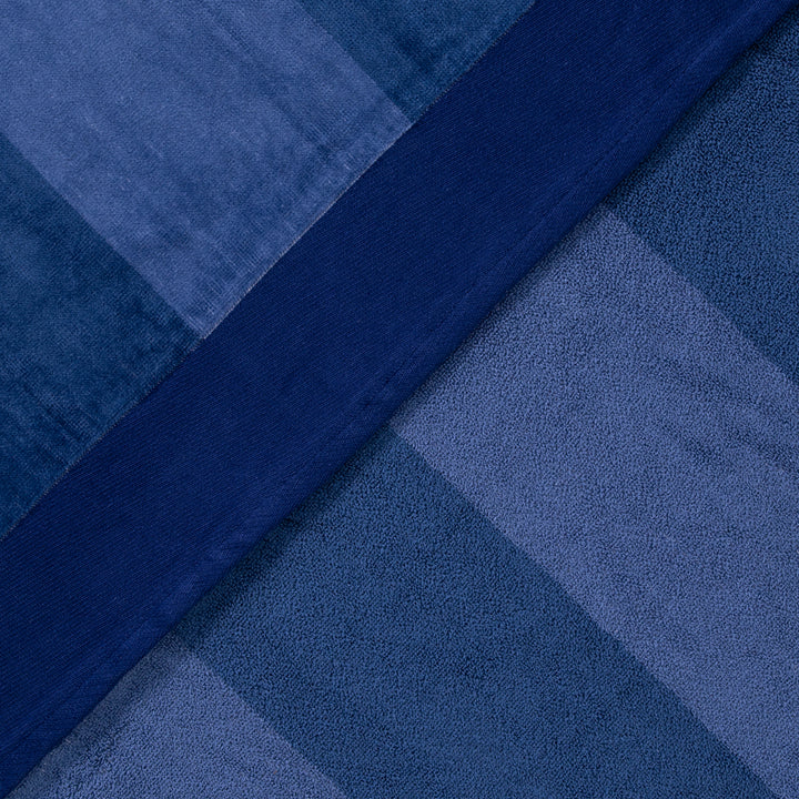 Toalla Playa Jacquard Algodón 100x180 cm Azulina