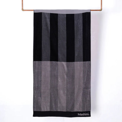 Toalla Playa Jacquard Algodón 100x180 cm Grises